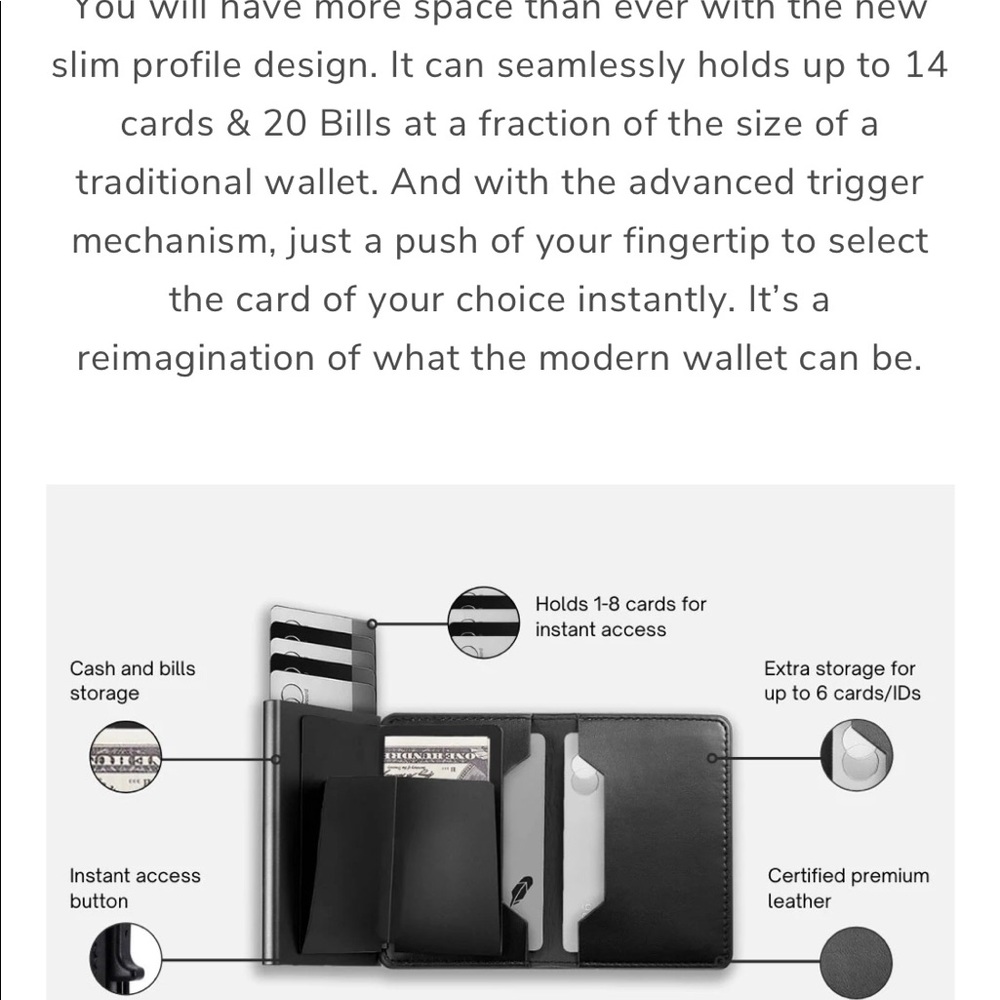 Men wallet - Picture 5 of 6